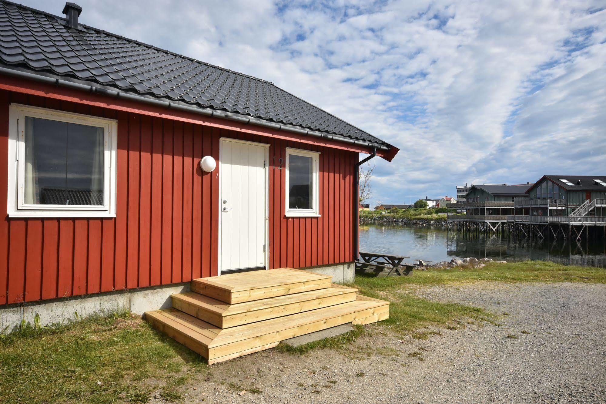 Lankanholmen Sea Cabins Andenes Kültér fotó